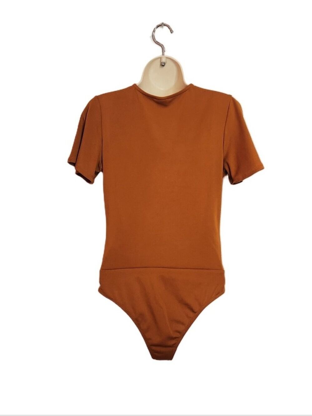 Melrose And Market Bodysuit Rust Orange Small - Picture 5 of 10